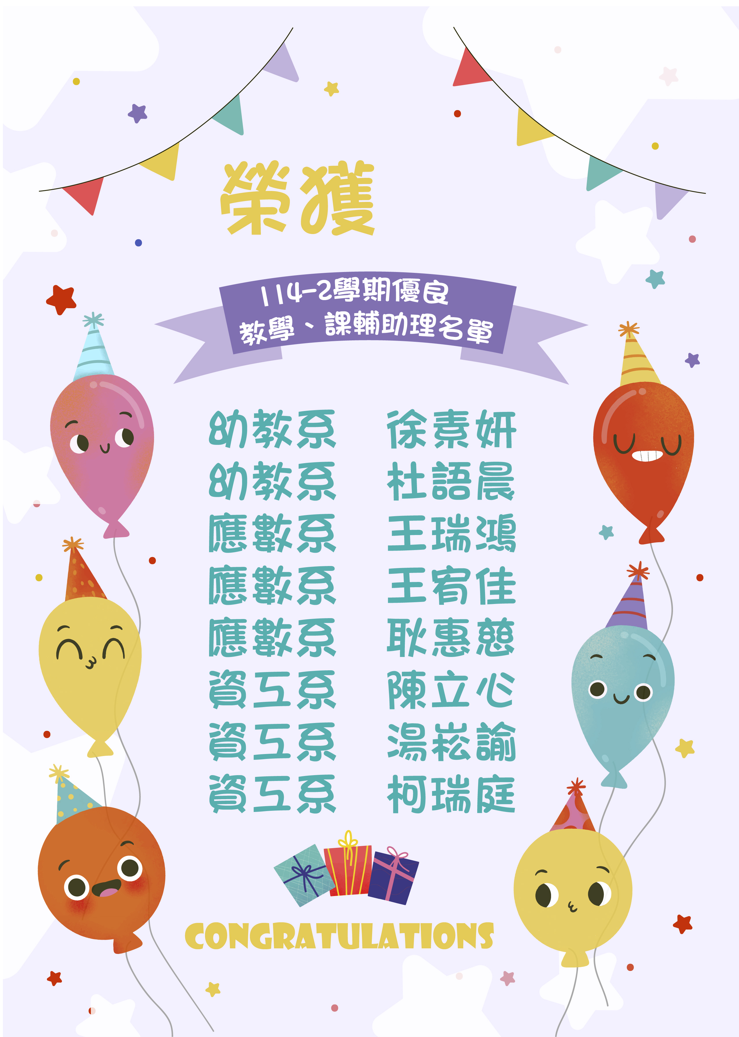 名單